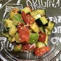 けんよこ's cooksnap of when they made ☆アボカド・トマトサラダ　中華風.