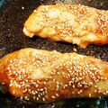 mofunomama's cooksnap of when they made ササミの麺つゆ焼き.