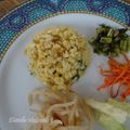 melmarilyn's cooksnap of when they made だいこん玉子炒飯.