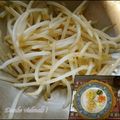 melmarilyn's cooksnap of when they made もやしの辛子醤油和え.