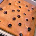くろせっこ's cooksnap of when they made ベイクドブルーベリーチーズケーキ.