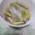 ＊＊＊はちみつ＊＊＊'s cooksnap of when they made 余った餃子の皮・焼売の皮で～スープに！.