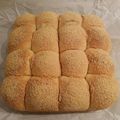 カナダCOOKING's cooksnap of when they made 黒糖きな粉ちぎりパン.