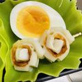 ももくへ's cooksnap of when they made キャラ弁に♪簡単可愛いちくわの飾り切り.