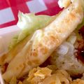 あさちゃんべんとう's cooksnap of when they made ワンタンの皮deチーズ焼き@フライパン.