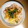 シロクマ♪'s cooksnap of when they made 鮭としらすの香味ちらし寿司.