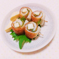 まあまま☆0403's cooksnap of when they made 簡単つまみ♡ちくわの梅チーズ巻き♪.