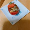ロイヤルミルク♪'s cooksnap of when they made トマトって美味しい！簡単トマトの肉詰め.
