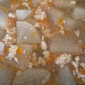 okiyokiyon's cooksnap of when they made 絶対に失敗しない！ 大根と鶏挽肉の煮物.