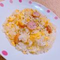 Rina☻'s cooksnap of when they made ズボラJKの適当卵チャーハン.