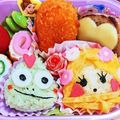 節約料理を美味しく！'s cooksnap of when they made キャラ弁お弁当に☆飾り切ウインナーのバラ.