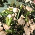 wizard74's cooksnap of when they made からし菜と豆腐のサラダ.