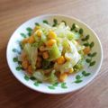 Newチヨコっと♪'s cooksnap of when they made キャベツとコーンのコンソメ炒め.