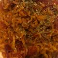 米粉ねこさん's cooksnap of when they made チキンラーメン本格ポモドーロトマトソース.