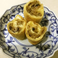 LinLinkBu's cooksnap of when they made きんぴら簡単リメイク＊油揚げ巻き.