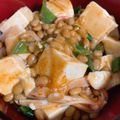 myanwoo's cooksnap of when they made ピリッと美味しい♪納豆de麻婆豆腐☆.