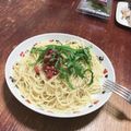 クックXC3ZKE☆'s cooksnap of when they made 冷製♩梅と大葉の和風パスタ.