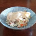 へのへのもへの's cooksnap of when they made セロリと炊き込む☆チキンライス.