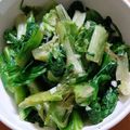クックALQHB1☆'s cooksnap of when they made サラダ菜のアーリオ・オーリオ.