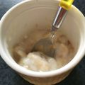 クックUL8OCM☆'s cooksnap of when they made 離乳食中期✧バナナヨーグルト.
