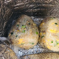 ボボモン's cooksnap of when they made 焼豚と卵のおにぎり.