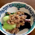 ゆーとの母's cooksnap of when they made ***青梗菜と茄子の挽肉炒め***.