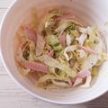 アクセル☆'s cooksnap of when they made レタスとハムだけ！ざっくりサラダ.