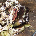 カズ形33's cooksnap of when they made 蒸しなすの梅かつおぽん酢和え.