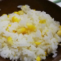 くろたんのはは's cooksnap of when they made とうもろこしごはん.
