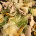 1abbits's cooksnap of when they made 簡単♪鶏肉とキャベツのコンソメ煮.