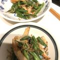 クック87XSXI☆'s cooksnap of when they made いんげん・じゃこ・竹輪のおかかチーズ炒め.