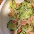 んりおか's cooksnap of when they made かに缶 きゅうり だけ！ 簡単.