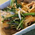 さぁ★たぁ★'s cooksnap of when they made 日本酒ビールに合うササミと搾菜のあえもの.