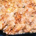 ナギンセ's cooksnap of when they made 月島有名店超えた★明太もちチーズもんじゃ.