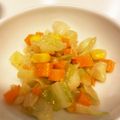 myuryomama's cooksnap of when they made 野菜のみそドレッシングサラダ【学校給食】.
