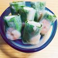 meg;'s cooksnap of when they made 手間なし簡単。～サラダチキンの生春巻～.