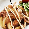 クックDWYX8V☆'s cooksnap of when they made 簡単ランチに！豚こま照りマヨ丼.