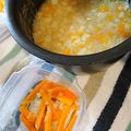 ゆえびび's cooksnap of when they made 離乳食後期～野菜スープ♪手づかみ野菜も！.