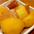 nanairo★'s cooksnap of when they made ベーじゃが～ベーコンと新じゃがのにもの～.