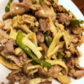 とむ子。's cooksnap of when they made 豚肉ときのこのウェイパーカレー炒め.
