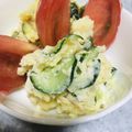 くりすたるけいこ's cooksnap of when they made わたしのポテトサラダ　オトナ和風味.