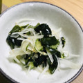 ＊ｎｏａ＊”'s cooksnap of when they made わかめ、玉ねぎ、きゅうりの酢の物.