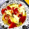 夕飯は６時です's cooksnap of when they made 山芋とパプリカの黒胡椒浅漬け。.