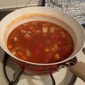 cuphead's cooksnap of when they made 超簡単トマトスープ　トマト缶消費.