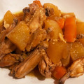 さなりゅう's cooksnap of when they made 圧力鍋で！厚切り大根と手羽中の時短煮物　.