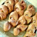 うっぴー。's cooksnap of when they made ふすまパンミックスでハード系ベーコンエピ.