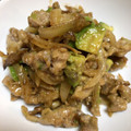 けんよこ's cooksnap of when they made 豚とアボカドのオイマヨ炒め.