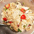 nico_p_q's cooksnap of when they made ■プチトマトとささみの大葉ごま和え■.