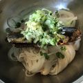 Yokchina's cooksnap of when they made あゆそうめん.