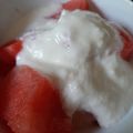 カクヨ's cooksnap of when they made すいかヨーグルト.